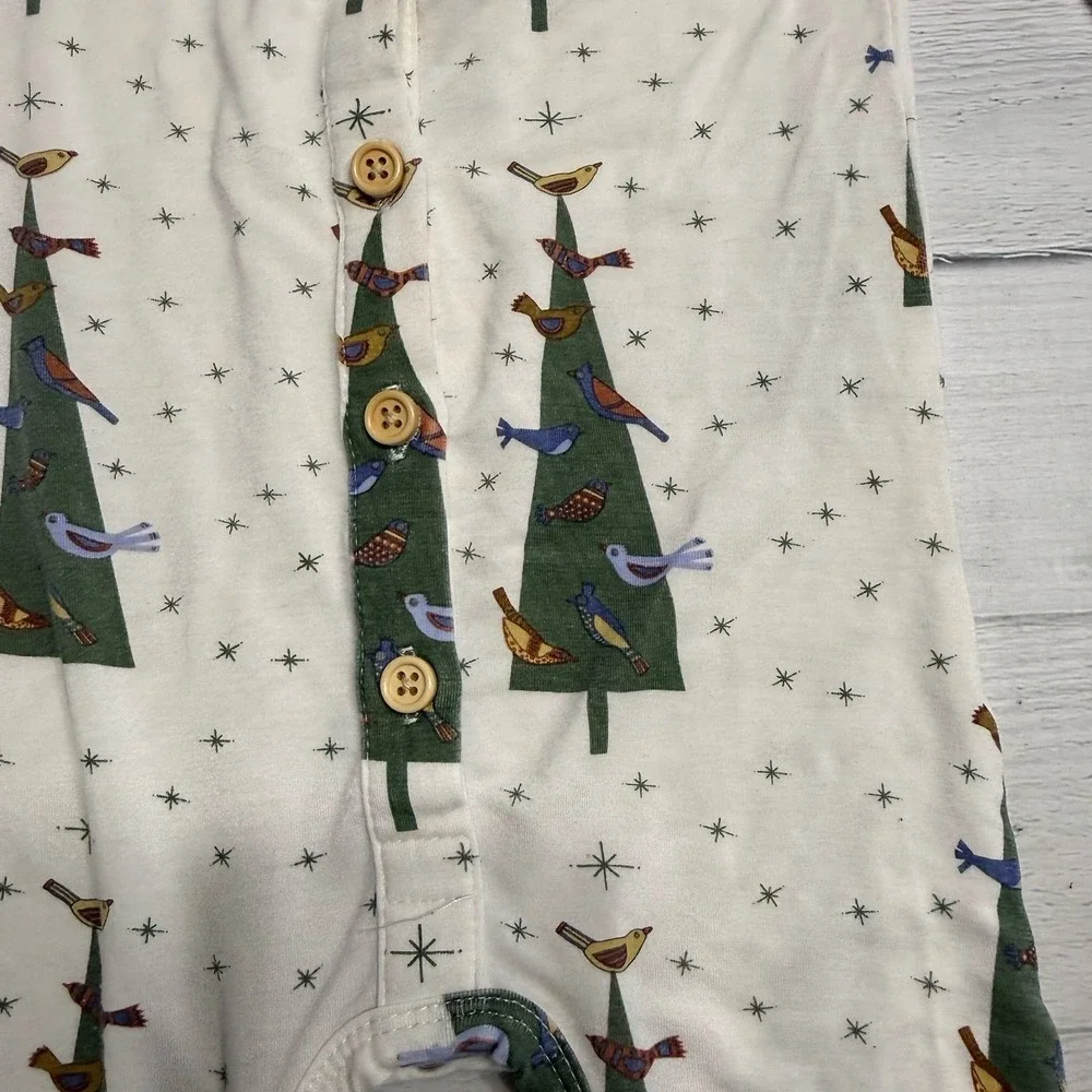 Kate Quinn retro‎ bird tree country baby girls one piece romper 6/12 months